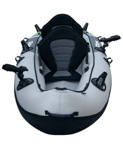 Elkton Outdoors Cormorant Inflatable 2 Person Fishing Kayak Set With 6 Rod Holders, Paddles, Double Action Pump 16 Elkton Outdoors Cormorant Inflatable 2 Person Fishing Kayak Set With 6 Rod Holders, Paddles, Double Action Pump