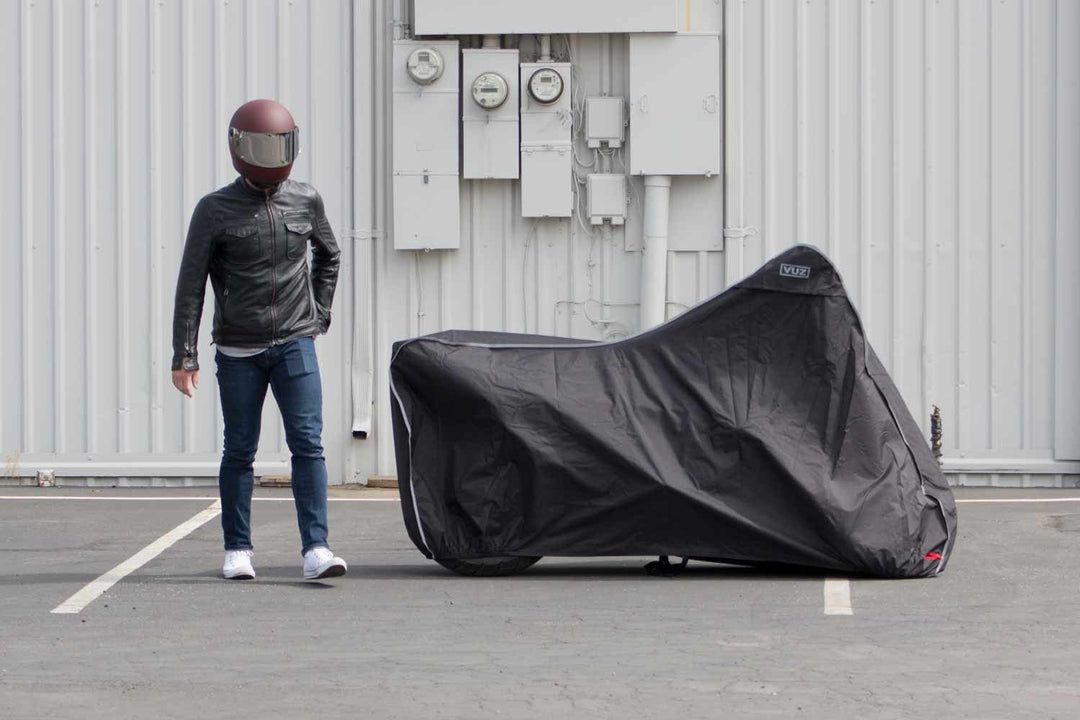 VuzMoto VEHICLE ACCESSORIES Corsair All-Weather Motorcycle Cover 8 VuzMoto VEHICLE ACCESSORIES Corsair All-Weather Motorcycle Cover