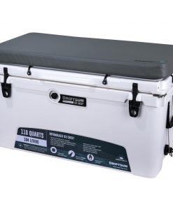 SPORTING GOODS Premium Cooler Seat Cushion With Mounting Hardware - Fits 110Q Driftsun Ice Chests