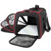 Frontpet Expandable Soft Sided Airline Approved Pet Carrier With Padded Insert PET SUPPLIES