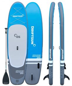 Driftsun Explorer 10’ 6" Inflatable Stand Up Paddleboard Kit For Beginners All-Around Use