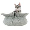 Frontpet Stylish Felt Cat Bed