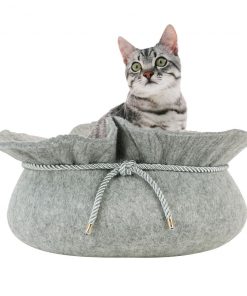 Frontpet Stylish Felt Cat Bed