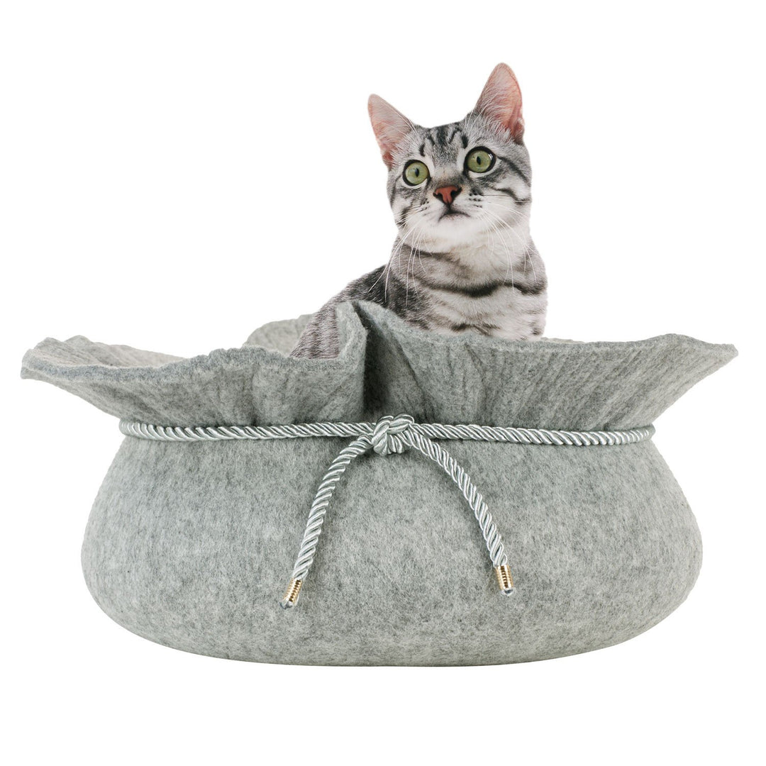 Frontpet Stylish Felt Cat Bed 1 Frontpet Stylish Felt Cat Bed