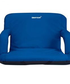 Games & Recreation Driftsun Folding Stadium Seat, Reclining Bleacher Chair
