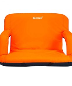 Games & Recreation Driftsun Folding Stadium Seat, Reclining Bleacher Chair
