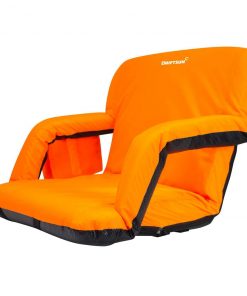 Games & Recreation Driftsun Folding Stadium Seat, Reclining Bleacher Chair