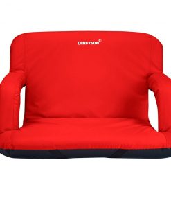 Games & Recreation Driftsun Folding Stadium Seat, Reclining Bleacher Chair