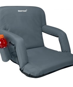 Games & Recreation Driftsun Folding Stadium Seat, Reclining Bleacher Chair