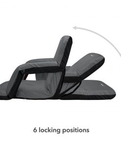 Games & Recreation Driftsun Folding Stadium Seat, Reclining Bleacher Chair