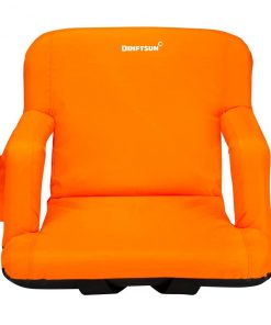 Games & Recreation Driftsun Folding Stadium Seat, Reclining Bleacher Chair