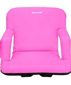 Games & Recreation Driftsun Folding Stadium Seat, Reclining Bleacher Chair