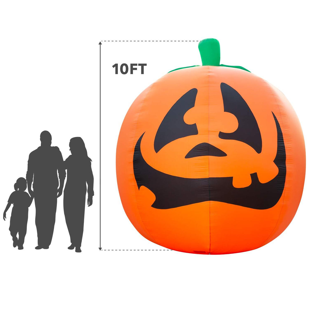 Holidayana Inflatable Halloween Pumpkin Decoration With Built-In Fan And LED Lights HOME GOODS 2 Holidayana Inflatable Halloween Pumpkin Decoration With Built-In Fan And LED Lights HOME GOODS