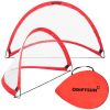 Driftsun Portable Pop Up Soccer Goal Set For Backyard And Practice Play, 2 Nets And 1 Carry Bag