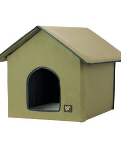 FrontPet Indoor/Outdoor Heated Cat House PET SUPPLIES