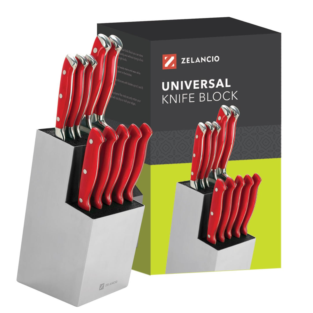 Zelancio Universal Knife Block - Block Only 11 Zelancio Universal Knife Block - Block Only