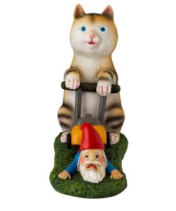Holidayana Mow Your Gnome Yard Figure HOME GOODS