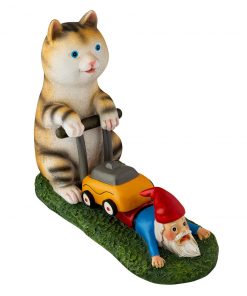 Holidayana Mow Your Gnome Yard Figure HOME GOODS