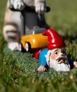 Holidayana Mow Your Gnome Yard Figure HOME GOODS