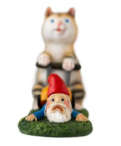 Holidayana Mow Your Gnome Yard Figure HOME GOODS