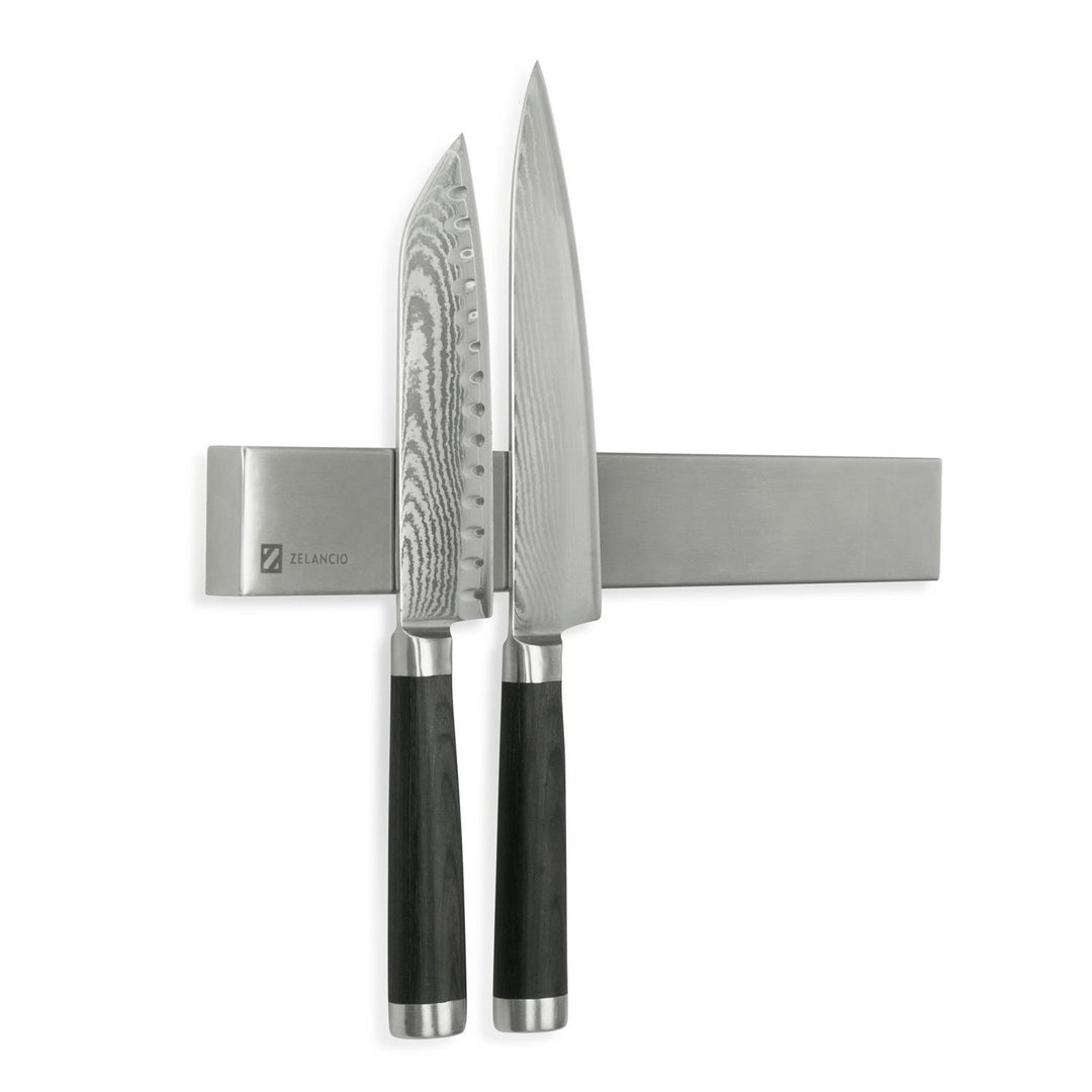 Zelancio HOME GOODS 16-Inch Magnetic Knife Holder, Wall Mounted Wooden Knife Strip With Rare Earth Magnets 7 Zelancio HOME GOODS 16-Inch Magnetic Knife Holder, Wall Mounted Wooden Knife Strip With Rare Earth Magnets