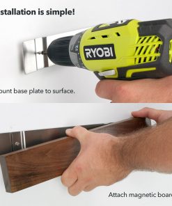 Zelancio HOME GOODS 16-Inch Magnetic Knife Holder, Wall Mounted Wooden Knife Strip With Rare Earth Magnets 25 Zelancio HOME GOODS 16-Inch Magnetic Knife Holder, Wall Mounted Wooden Knife Strip With Rare Earth Magnets