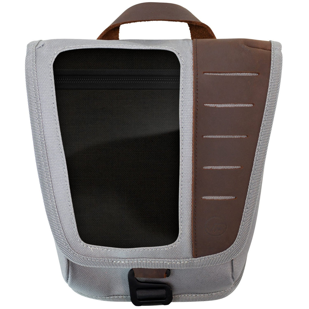 VuzMoto VEHICLE ACCESSORIES Mini Tank Bag With Phone Window, Magnetic Mounting System, Multiple Compartments And Leather Finish 3 VuzMoto VEHICLE ACCESSORIES Mini Tank Bag With Phone Window, Magnetic Mounting System, Multiple Compartments And Leather Finish