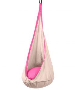 Driftsun Kids Indoor And Outdoor Hammock Pod Package, Green Trim