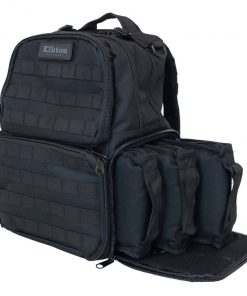 Elkton Outdoors SPORTING GOODS Range Backpack With Three Removable Pistol Pouches