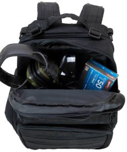 Elkton Outdoors SPORTING GOODS Range Backpack With Three Removable Pistol Pouches