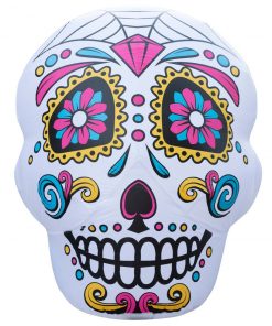 Holidayana Inflatable Halloween Skull Decoration With Built-In Fan And LED Lights HOME GOODS 17 Holidayana Inflatable Halloween Skull Decoration With Built-In Fan And LED Lights HOME GOODS