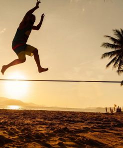 SPORTING GOODS Driftsun 50ft Complete Slackline Kit With Ratchet, Training Line & Bag