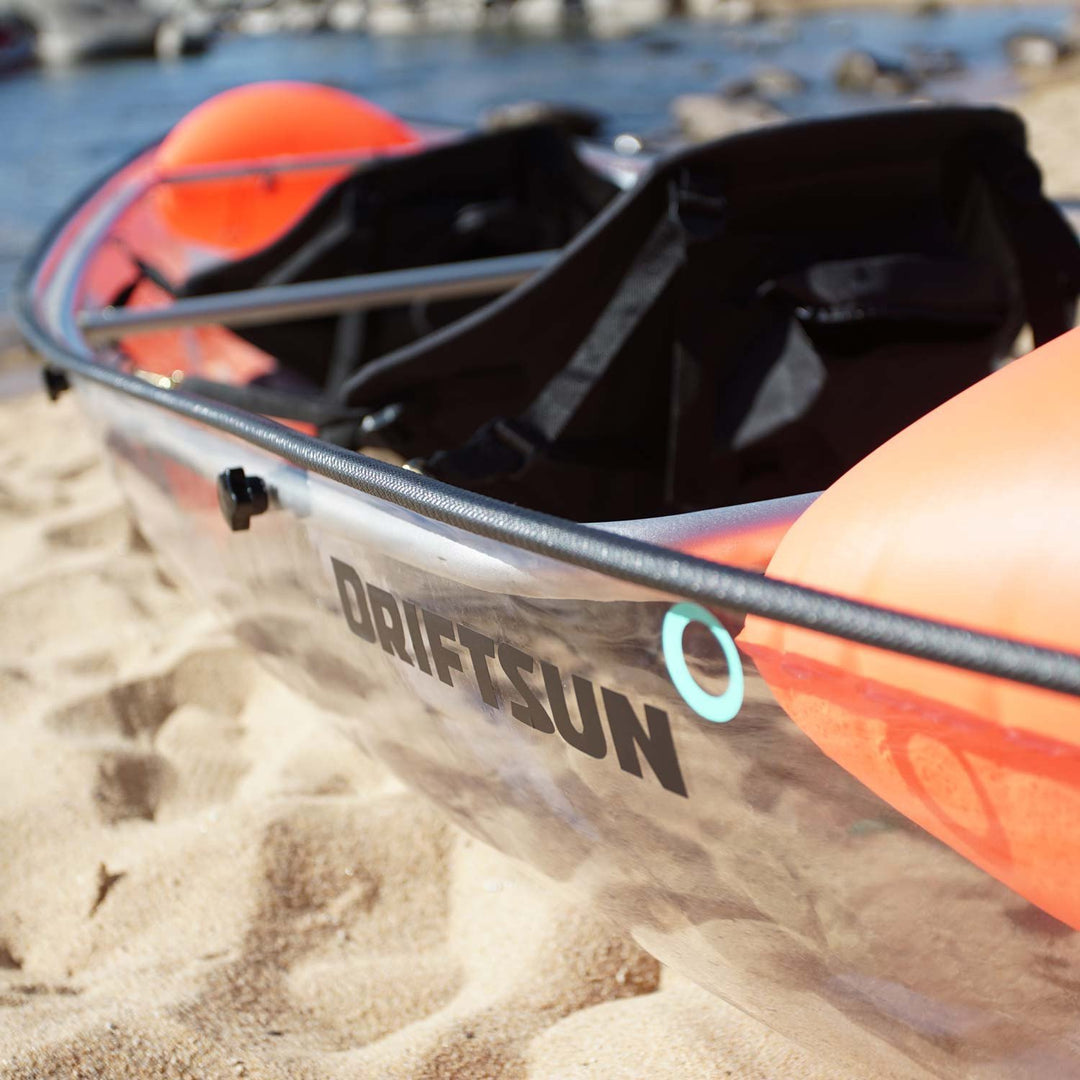 Driftsun SPORTING GOODS 2 Person Crystal Clear Hull Transparent Kayak 6 Driftsun SPORTING GOODS 2 Person Crystal Clear Hull Transparent Kayak