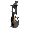 Frontpet PET SUPPLIES Stylish Wood Cat Tree Tower